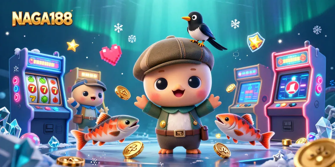 NAGA188 menawarkan permainan slot menarik dengan elemen menawan dan karakter lucu dalam suasana kasino yang memikat.