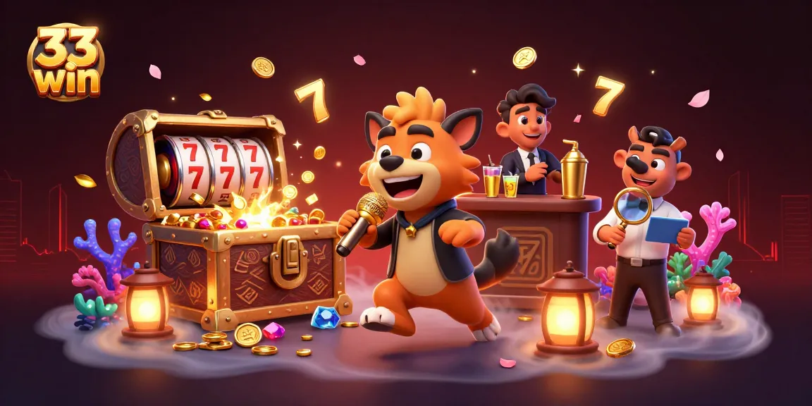 Engage with the vibrant 33 win comedy casino scene as hyenas entertain with laughter and gaming excitement.