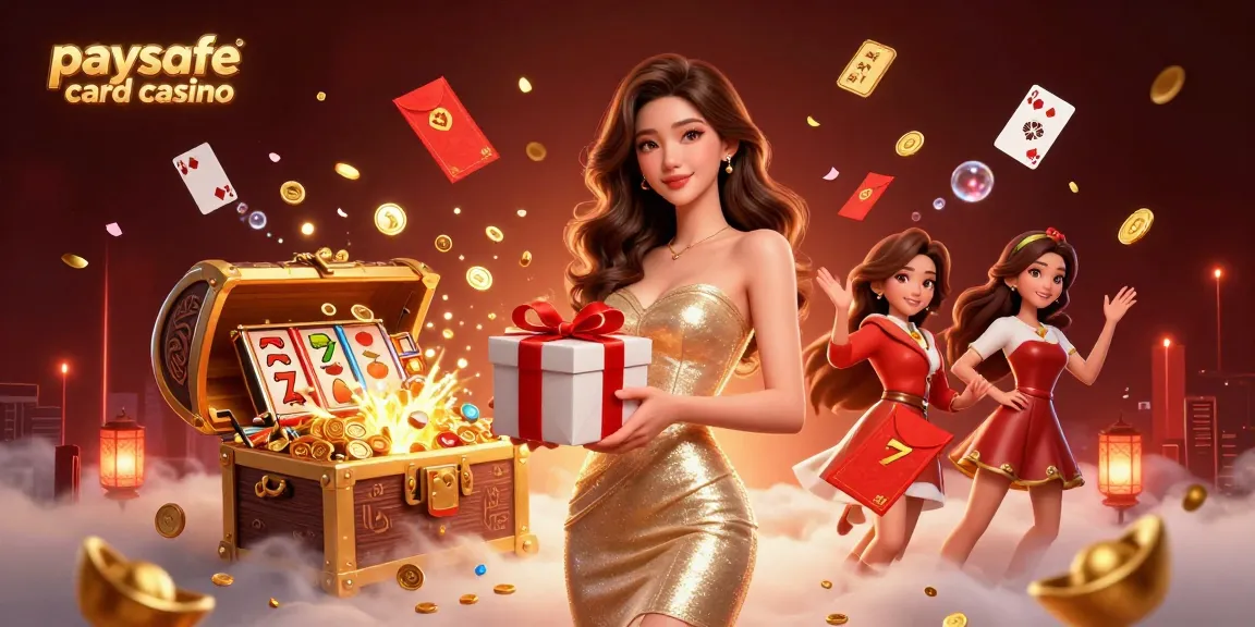 Erleben Sie aufregendes Gameplay in einem Paysafe Card Casino mit lebendiger Action und festlichen Geldgewinnen.