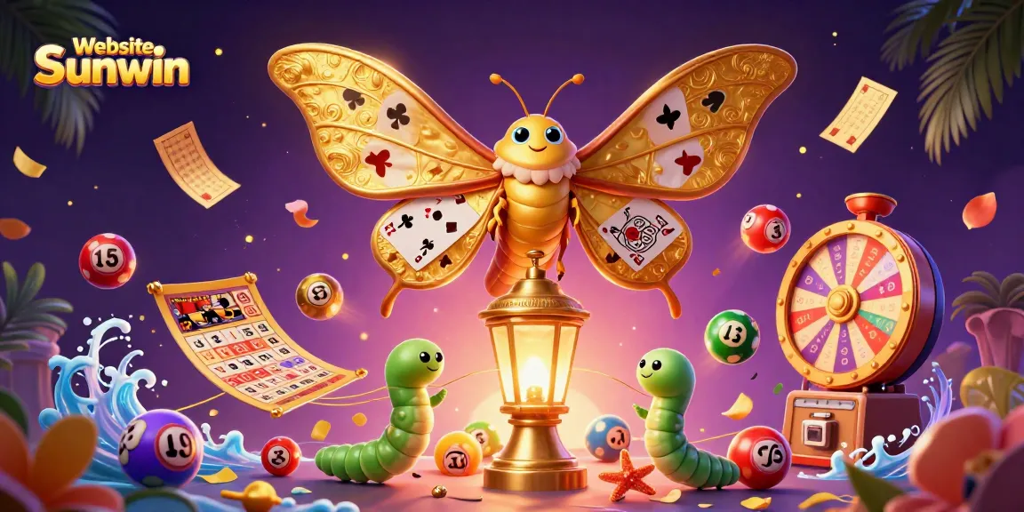 Engage with vibrant gambling dynamics on Website Sunwin featuring colorful lottery balls and casino elements.